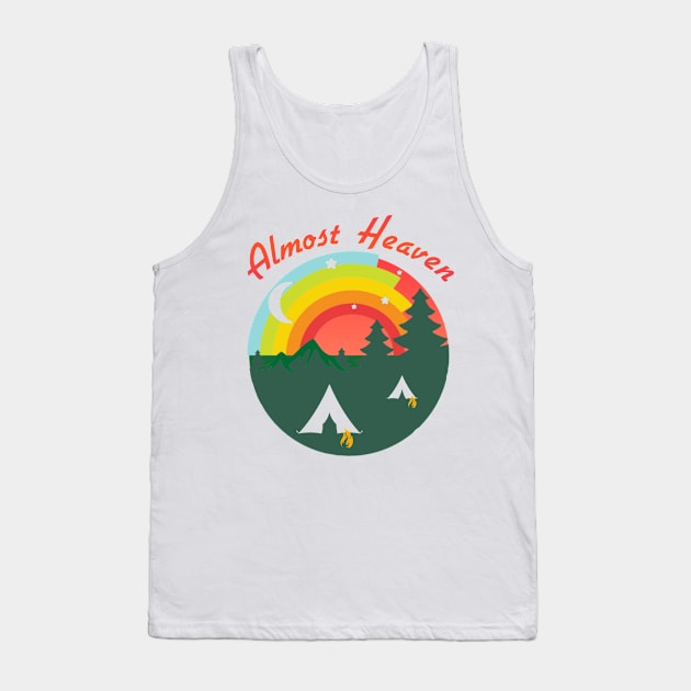 Almost Heaven Tank Top by Look Up Creations